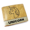 Leather Unicorn Wallet
