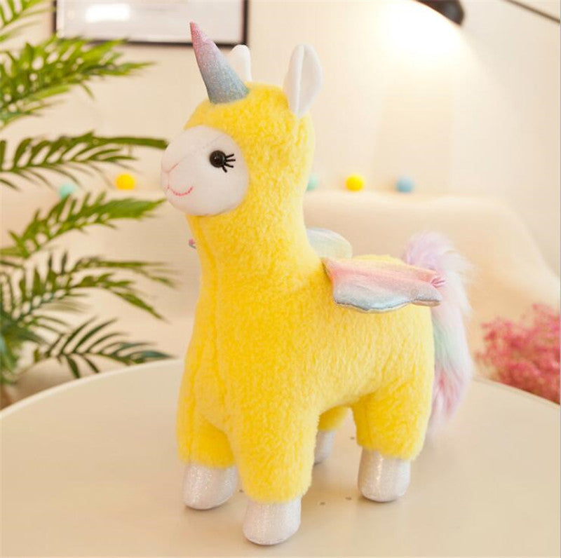 Unicorn alpaca plush store