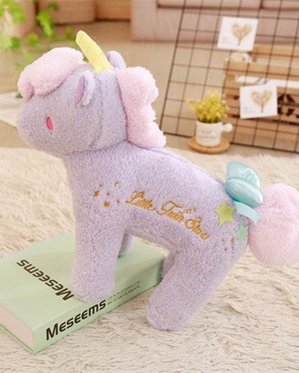 Green Unicorn Plush