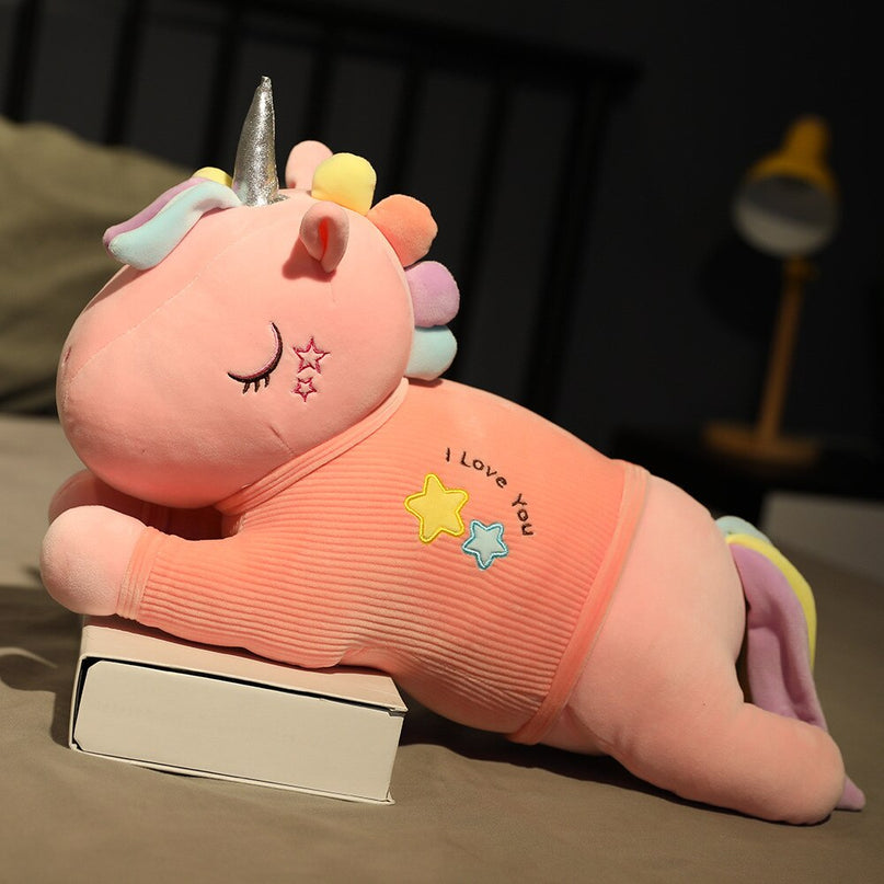 Sleeping Unicorn Plush