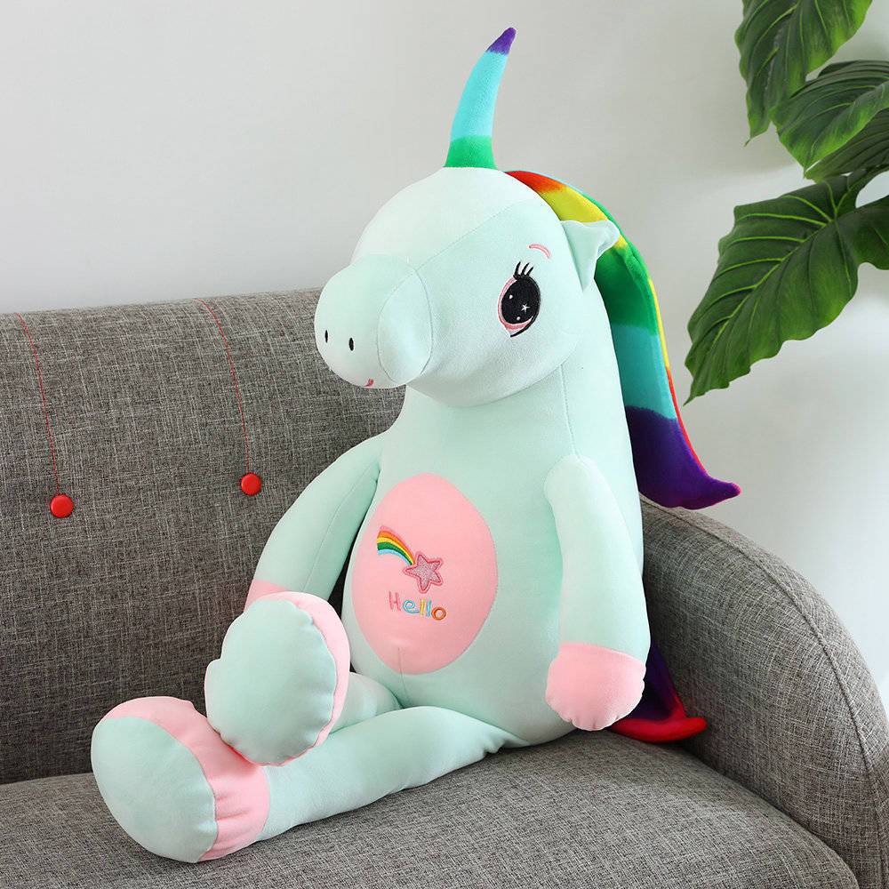Unicorn pig plush deals