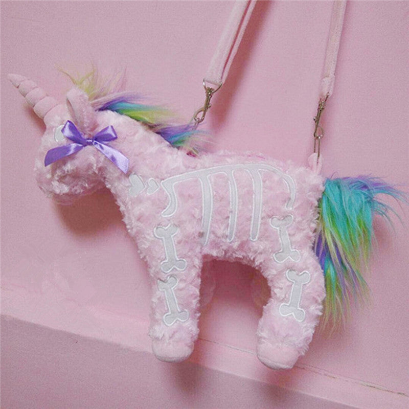 Skeleton Unicorn Stuffed Animal Kawaii Unicorn Store