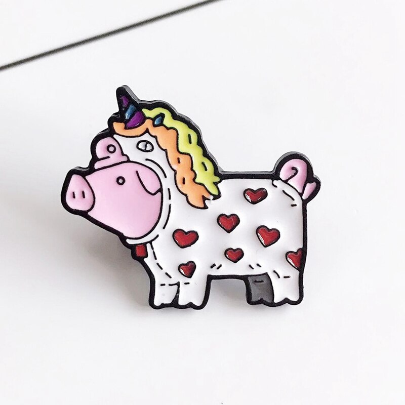 Pig Unicorn Earrings