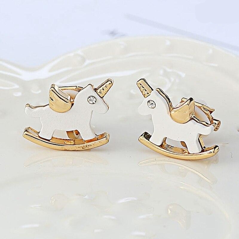 Unicorn Pierced Earrings