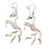 Unicorn Skeleton Earrings