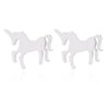Stainless Steel Unicorn Earrings