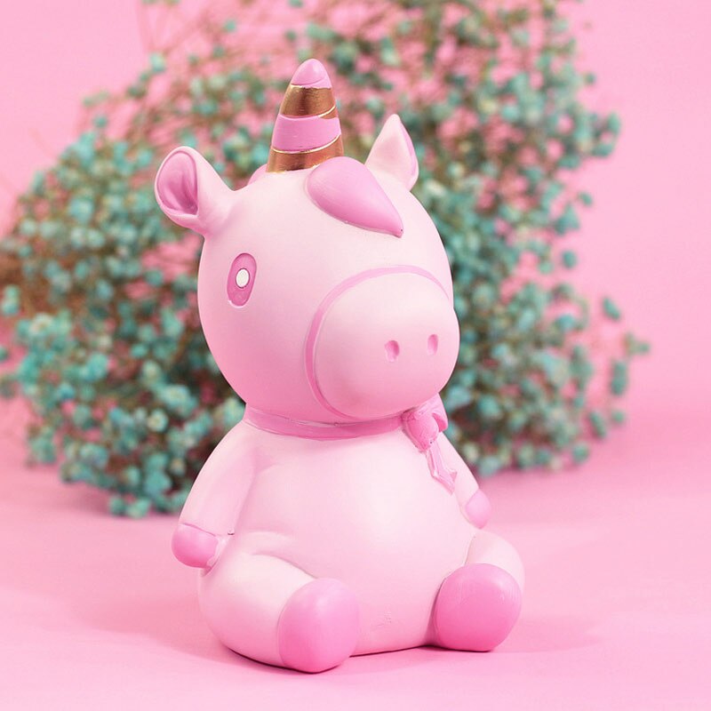 Chubby Unicorn Pig Piggy Bank