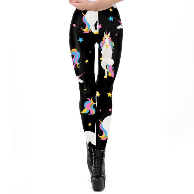 Black Unicorn Pants