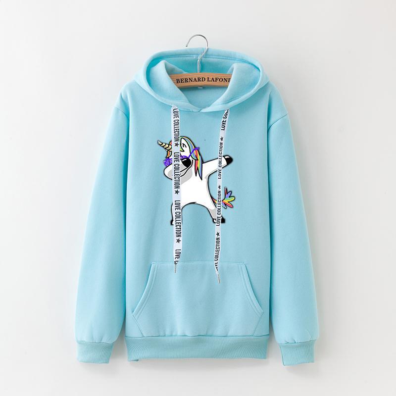 Dabbing Unicorn Hoodie