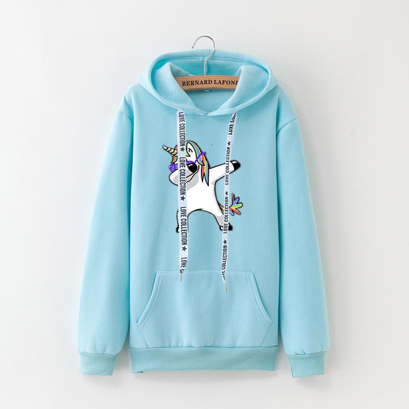 Unicorn shop dabbing hoodie