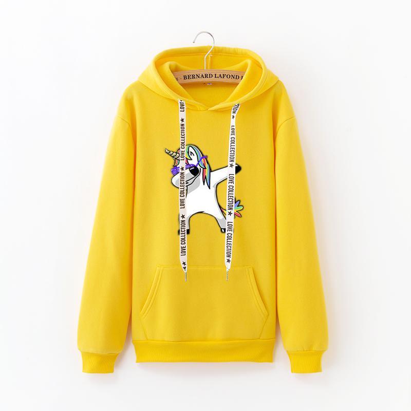 Dab hotsell unicorn hoodie