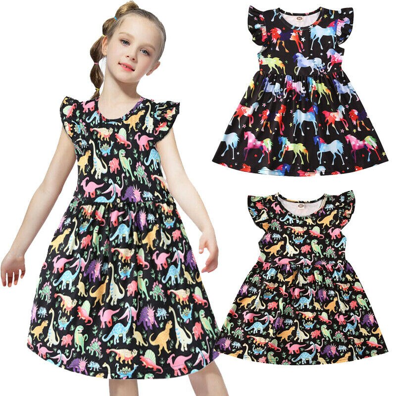 Unicorn Overall Dress