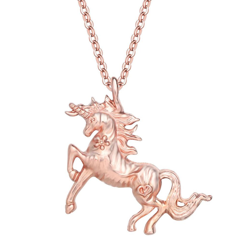 Antique Unicorn Necklace