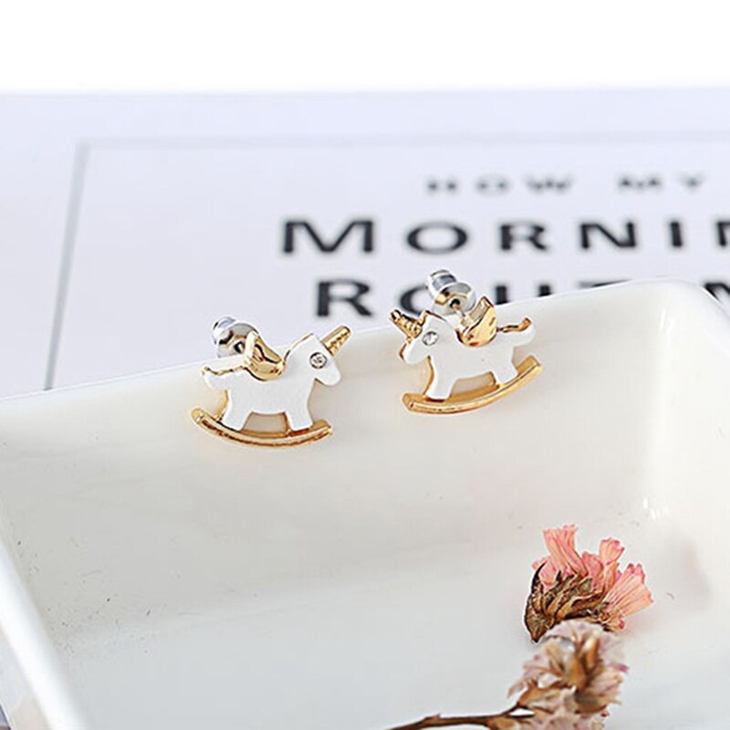 Unicorn Pierced Earrings