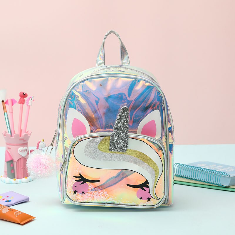 Holographic Unicorn Backpack