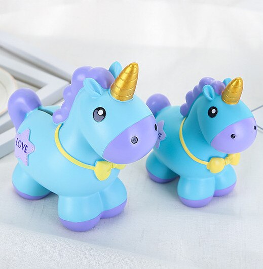 Standing Unicorn Pony Piggy Bank