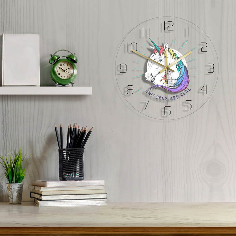 Big Unicorn Clock