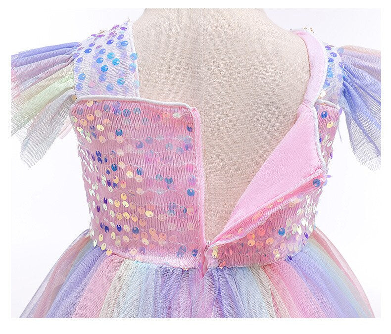 Rainbow Unicorn Dress