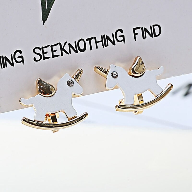 Unicorn Pierced Earrings