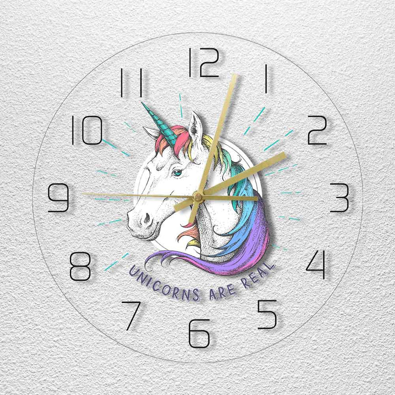 Big Unicorn Clock