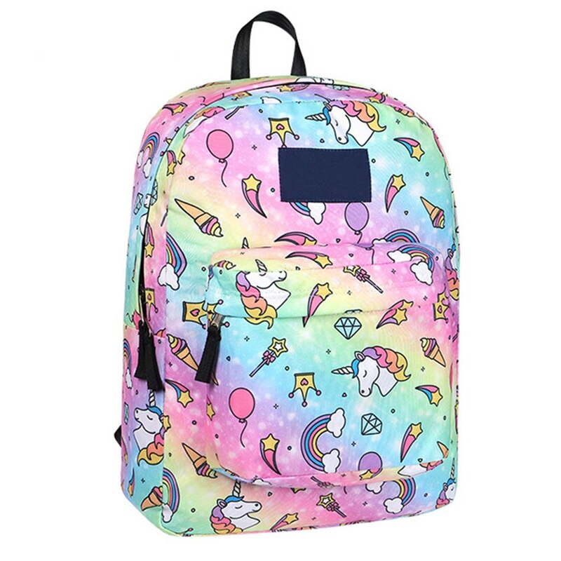 Rainbow unicorn bookbag online