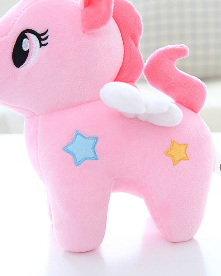 Small Pink Unicorn Plush