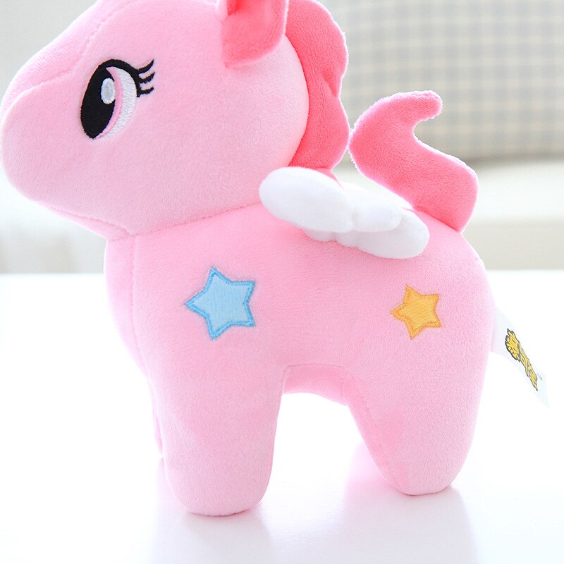 Small Pink Unicorn Plush