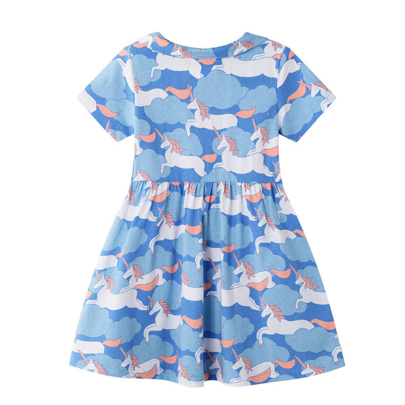 Blue Unicorn Dress