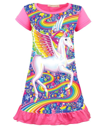 Unicorn Pattern Dress