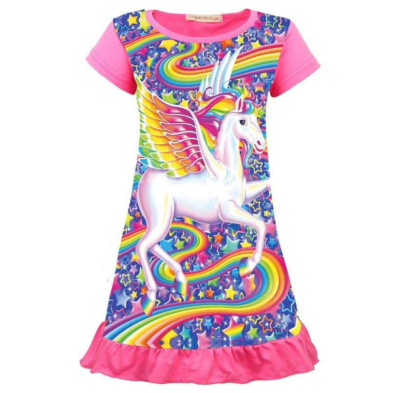Unicorn Pattern Dress