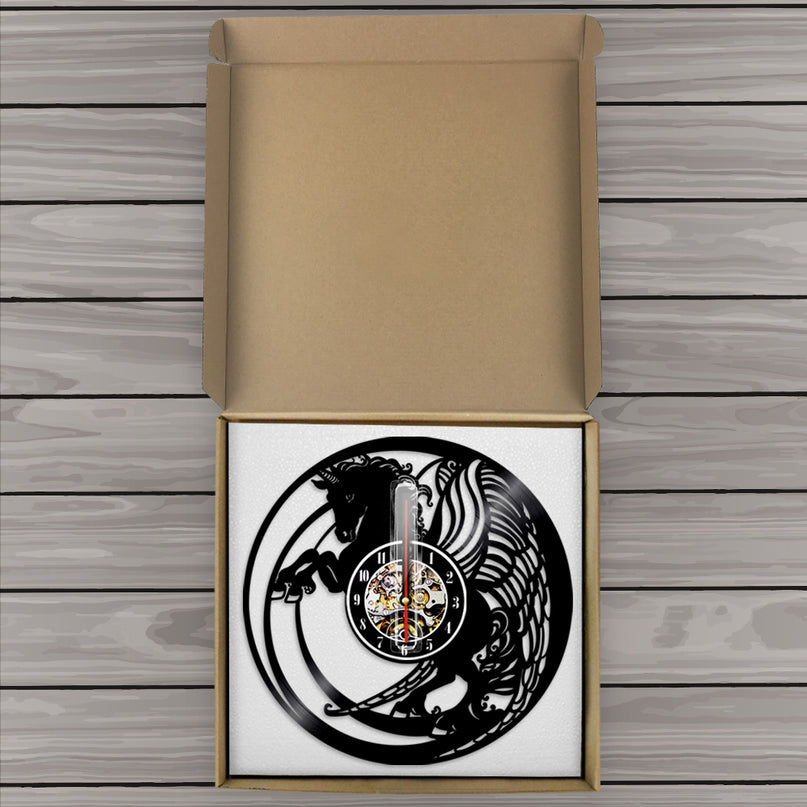 Flying Unicorn Clock