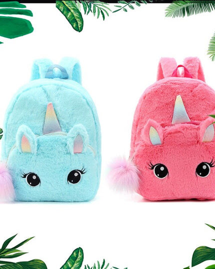 Plush Unicorn Backpack
