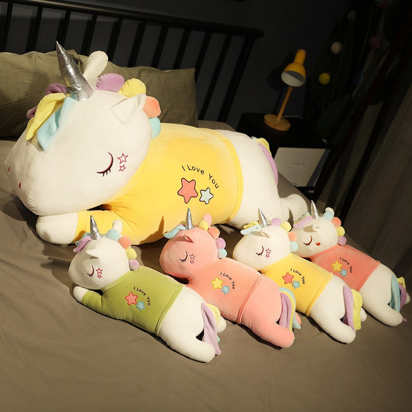 Sleeping Unicorn Plush