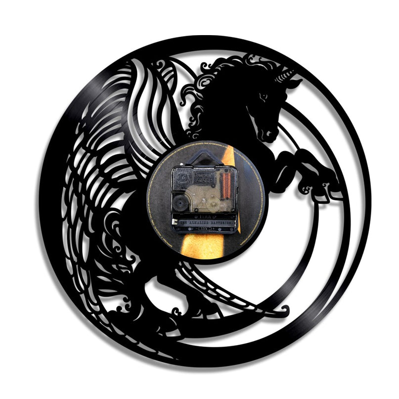 Flying Unicorn Clock