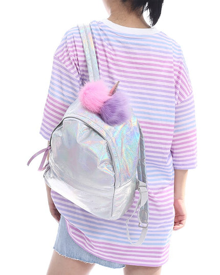 Leather Unicorn Backpack