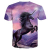 3D Black Unicorn Shirt