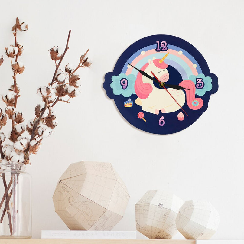 Kids Unicorn Clock