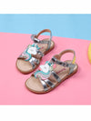 SIlver Unicorn Sandals