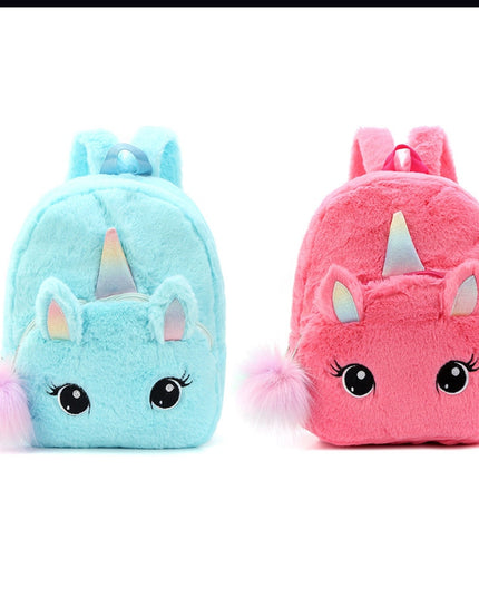 Plush Unicorn Backpack