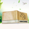 Leather Unicorn Wallet