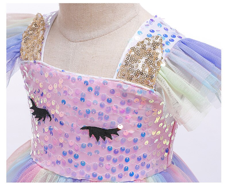 Rainbow Unicorn Dress