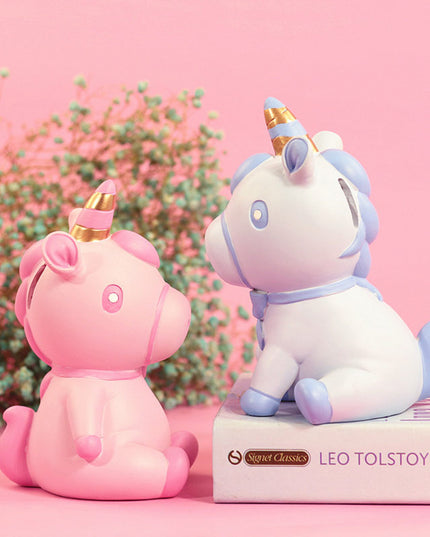 Chubby Unicorn Pig Piggy Bank