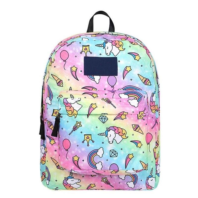 Kids Rainbow Unicorn Backpack