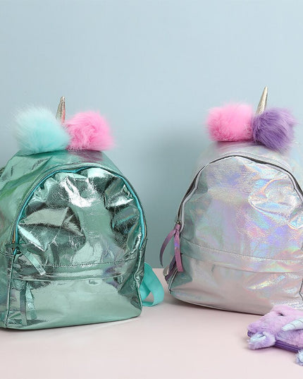 Leather Unicorn Backpack