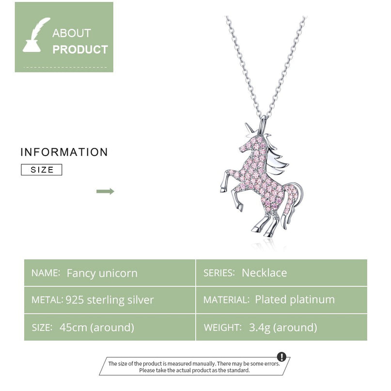 Sparkly Unicorn Necklace