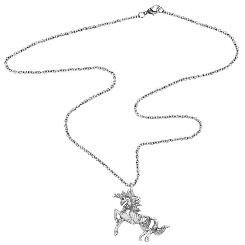 Antique Unicorn Necklace