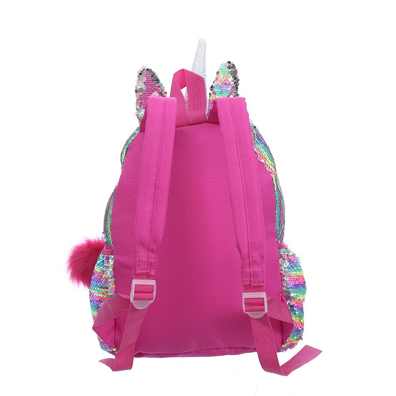 Pink Sparkly Unicorn Backpack