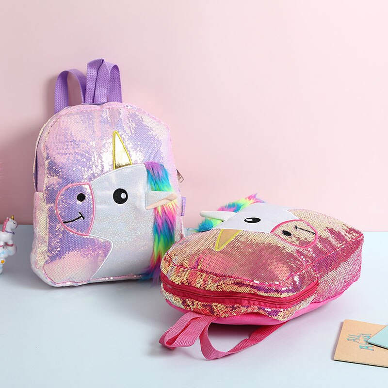 Emoji Unicorn Face Backpack