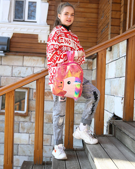 Emoji Unicorn Face Backpack