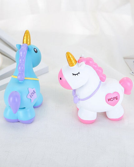 Standing Unicorn Pony Piggy Bank